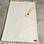 Ensemble Tapis De Prière Enfant Et  Tasbeeh 33 Perles En Bois